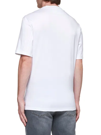 Brunello Cucinelli Crewneck T-shirt With Straight Hem And Soft Fabric