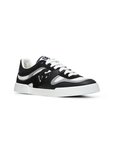 Dolce & Gabbana Portofino Sneakers In Black