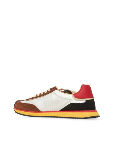Dolce & Gabbana Mesh And Suede Dg Cushion Sneakers