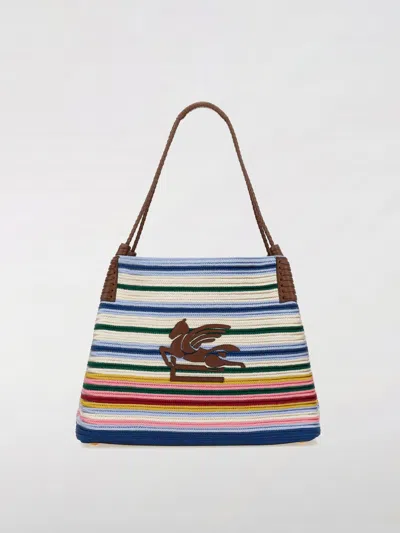 Etro Libra Medium Fabric Shopping Bag In Multi
