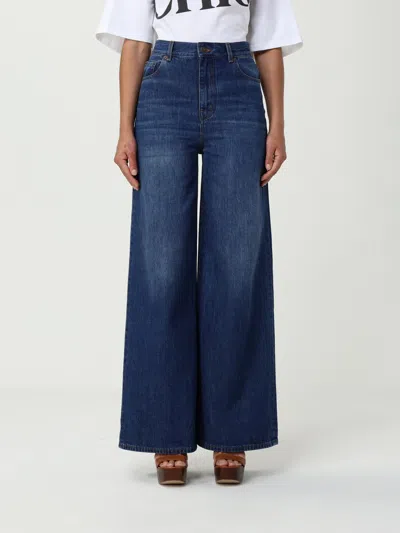 Chloé Chloe Denim Jeans Women In Blue