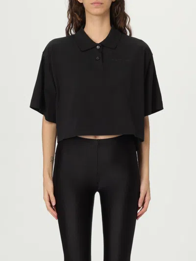 Alexander Wang Cropped Polo Collar Top
