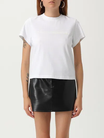 Alexander Wang T-shirt With Logo In White