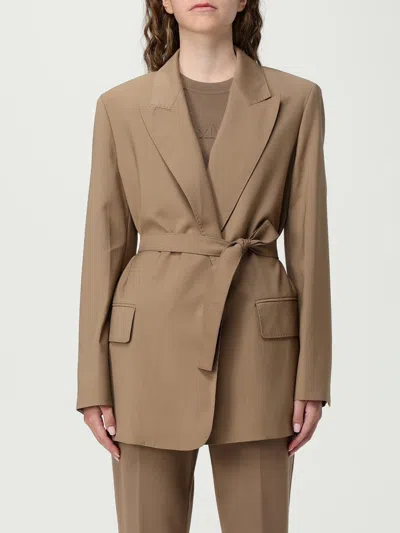 Max Mara Jacket  Woman Color Brown In Brown