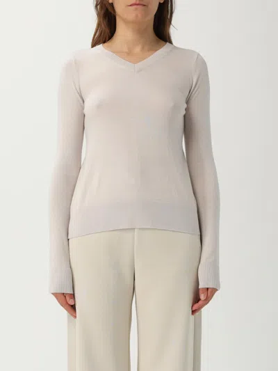 S Max Mara White Idoneo Jersey In Neutral
