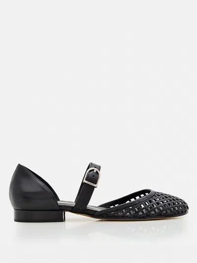 Durazzi Milano Cut Out-detail Ballet Flats