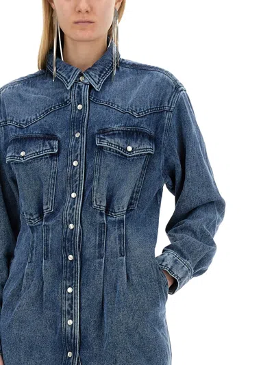 Isabel Marant Liliko Chemis In Blue