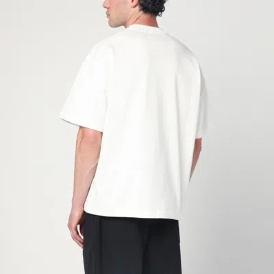 Jil Sander White Cotton T-shirt
