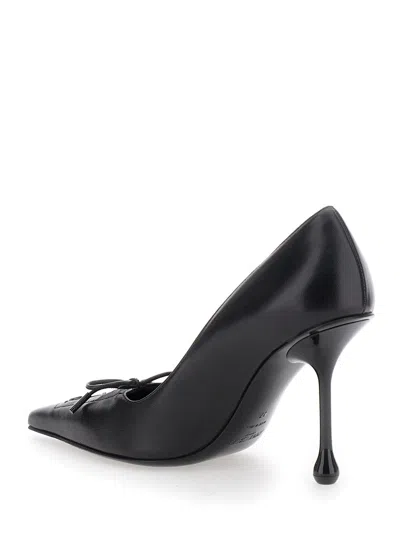 Jimmy Choo Scarlett 95 Leather Pumps In Black