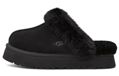 Ugg Disquette Slippers In Black