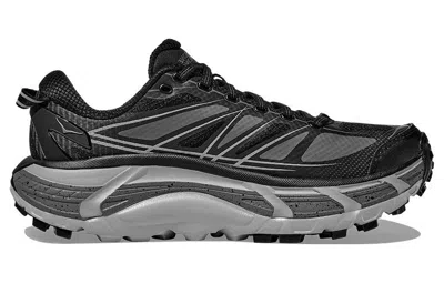 Hoka Technical Lightweight Breathable Shoes In Black