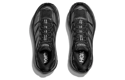 Hoka Technical Lightweight Breathable Shoes In Black