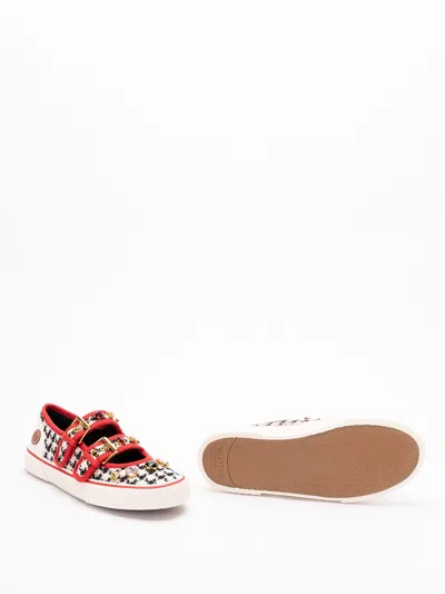 Valentino Dollyboard Cotton Sneakers In Red