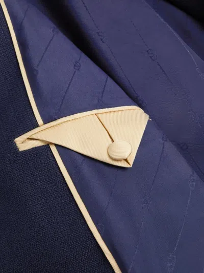 Valentino Tailored Bow-detail Jacket Crafted From Lightweight Viscose