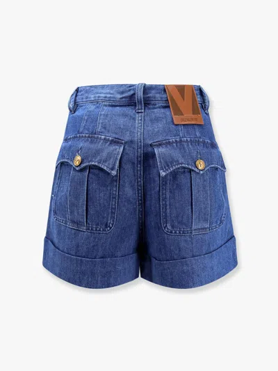 Valentino Women  Blue Shorts