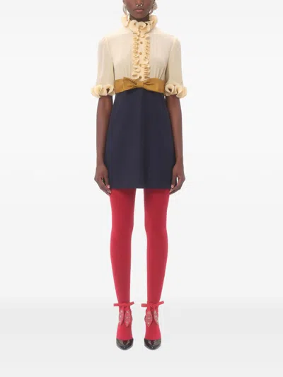 Valentino Women Crepe De Chine Short Dress