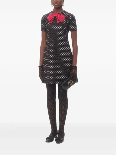 Valentino Women Dotted Mini Dress
