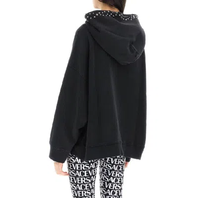 Versace Cotton Logo Sweatshirt Women