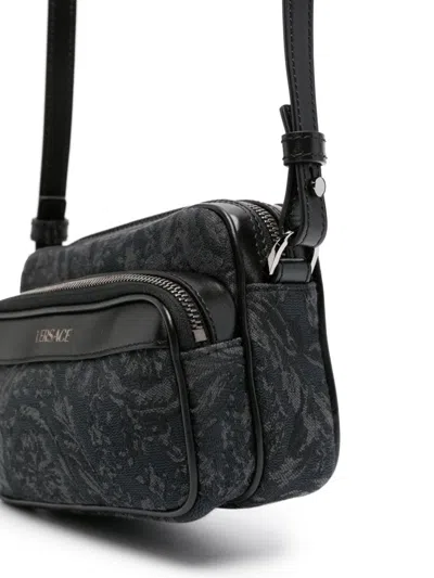 Versace Men Barocco Athena Messenger Bag