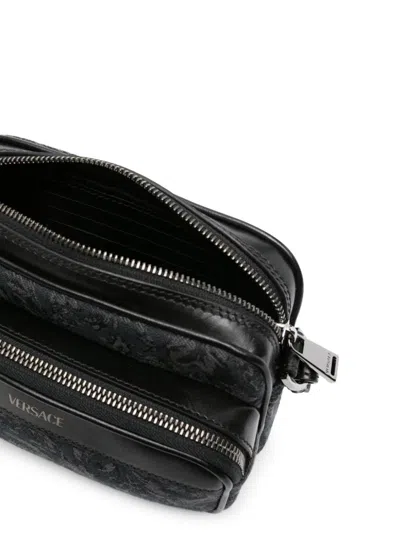 Versace Men Barocco Athena Messenger Bag
