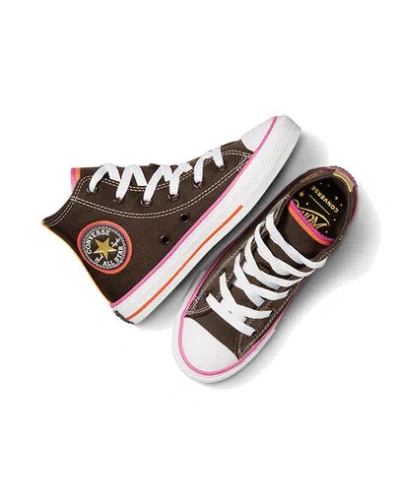 Converse (ps)  X Wonka Chuck Taylor All Star High Top 'velvet Brown'