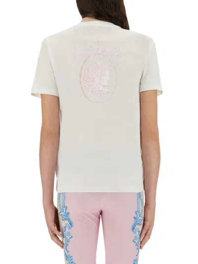 Versace Women Cameo Logo T-shirt