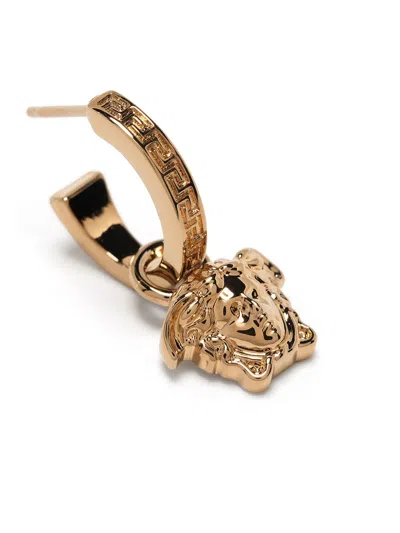 Versace Women La Medusa Greca Drop Earrings