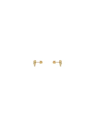Versace Women Palazzo Earrings In Gold