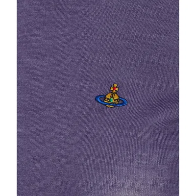 Vivienne Westwood Women Bea Short Sleeves Sweater In Purple