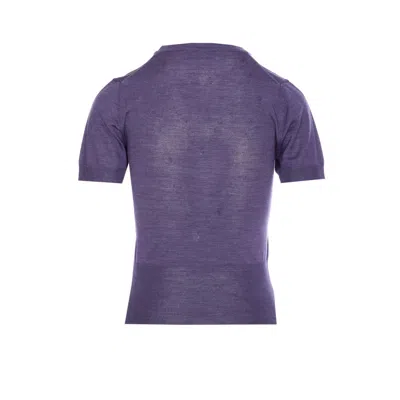 Vivienne Westwood Women Bea Short Sleeves Sweater In Purple