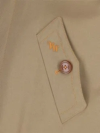 Vivienne Westwood Casual Jacket With Embroidered Detail And Epaulettes