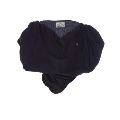Vivienne Westwood Women Heart Asymmetric Cotton Top In Black