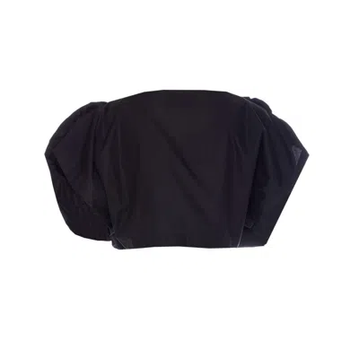 Vivienne Westwood Women Heart Asymmetric Cotton Top In Black