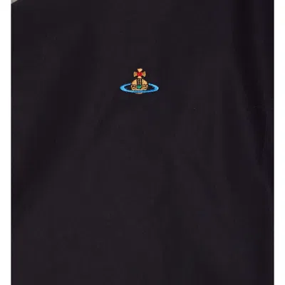 Vivienne Westwood Women Heart Asymmetric Cotton Top In Black
