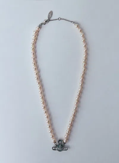 Vivienne Westwood Women Kitty Pearl Necklace
