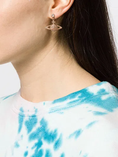 Vivienne Westwood Women Mini Relief Drop Earrings