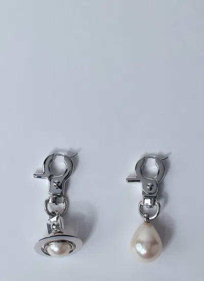 Vivienne Westwood Women Small Claude Stud Earrings