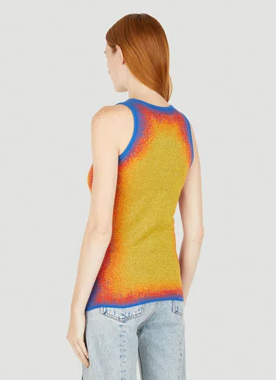 Y/project Women Gradient Knit Tank Top In Multi