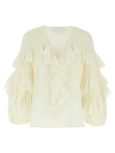 Zimmermann 'acacia Ruffle' Blouse