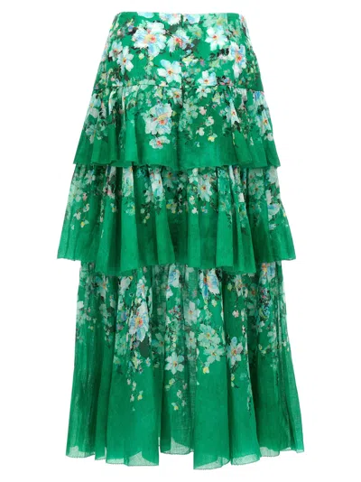 Zimmermann Women 'everley Tiered Midi' Skirt