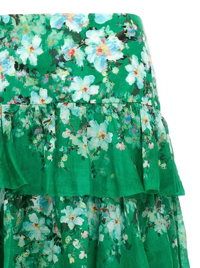 Zimmermann Women 'everley Tiered Midi' Skirt