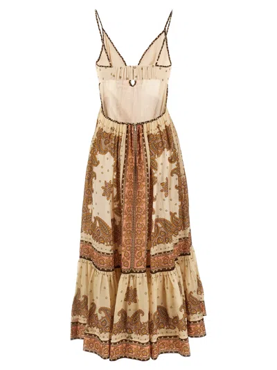 Zimmermann Maxine Ramie Dress In Neutral