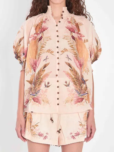 Zimmermann Women Ascension Printed Blouse
