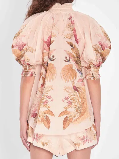 Zimmermann Women Ascension Printed Blouse
