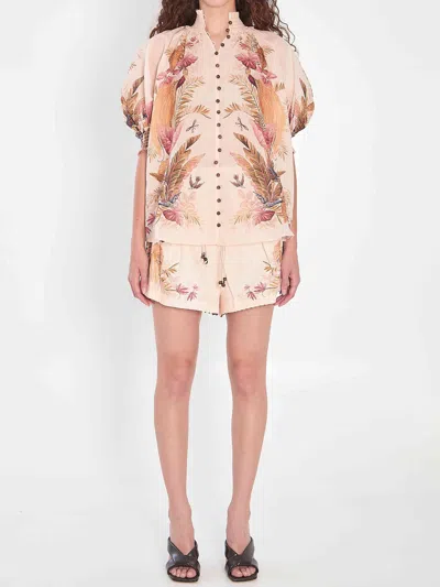 Zimmermann Women Ascension Printed Blouse