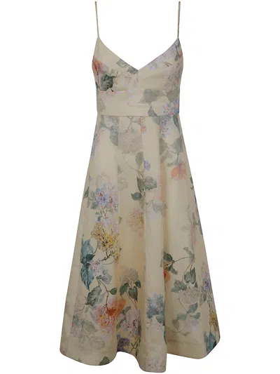 Zimmermann Women Illuminate Picnic Dress In Gray