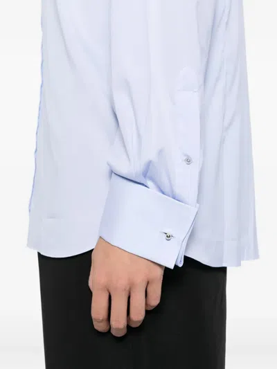 Tom Ford Gingham Shirt In Blue