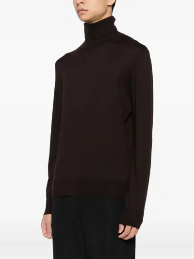 Tom Ford Crew Neck Sweater In Black