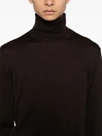 Tom Ford Crew Neck Sweater In Black
