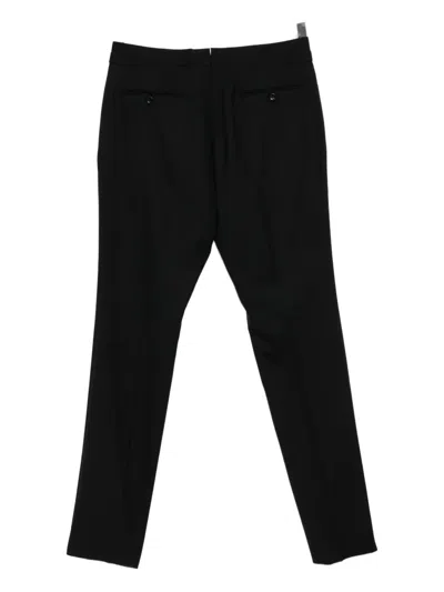 Tom Ford Fluid Twill Pant In Black